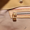 LOUIS VUITTON Monogram Vernis Reade PM Hand Bag Noisette M91334 LV Auth ka2870-21