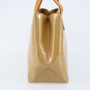 LOUIS VUITTON Monogram Vernis Reade PM Hand Bag Noisette M91334 LV Auth ka2870-3