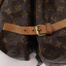 LOUIS VUITTON Monogram Saumur 35 Shoulder Bag M42254 LV Auth ka2872-18
