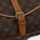 LOUIS VUITTON Monogram Saumur 35 Shoulder Bag M42254 LV Auth ka2872-20