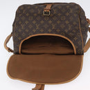 LOUIS VUITTON Monogram Saumur 35 Shoulder Bag M42254 LV Auth ka2872-26