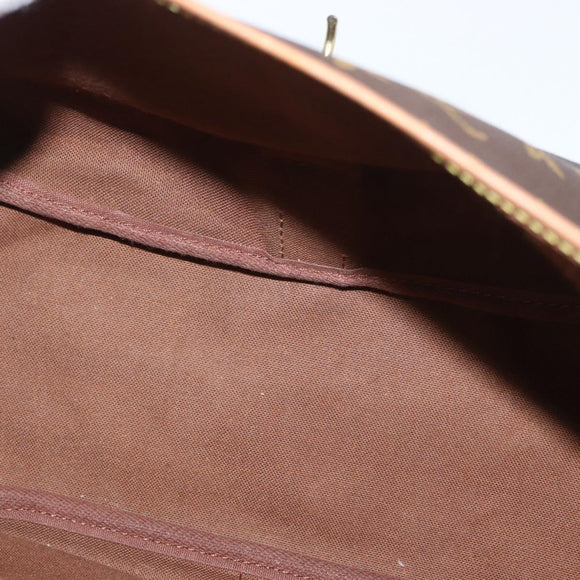LOUIS VUITTON Monogram Saumur 35 Shoulder Bag M42254 LV Auth ka2872