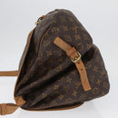 LOUIS VUITTON Monogram Saumur 35 Shoulder Bag M42254 LV Auth ka2872-6