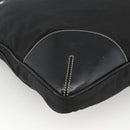 PRADA Handtasche Nylon Schwarz Silber Auth ka2874-16