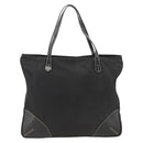 PRADA Handtasche Nylon Schwarz Silber Auth ka2874-2