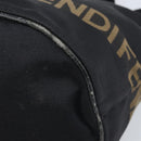 FENDI Tote Bag Canvas Black Auth ka2877-10