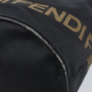 FENDI Tote Bag Canvas Black Auth ka2877-12
