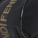 FENDI Tote Bag Canvas Black Auth ka2877-13