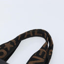 FENDI Tote Bag Canvas Black Auth ka2877-8