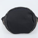 FENDI Tote Bag Canvas Black Auth ka2877-9