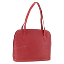 LOUIS VUITTON Epi Lussac Shoulder Bag Red M52287 LV Auth ka2880-1