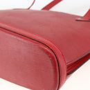 LOUIS VUITTON Epi Lussac Shoulder Bag Red M52287 LV Auth ka2880-15