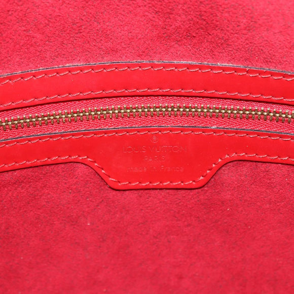 LOUIS VUITTON Epi Lussac Shoulder Bag Red M52287 LV Auth ka2880
