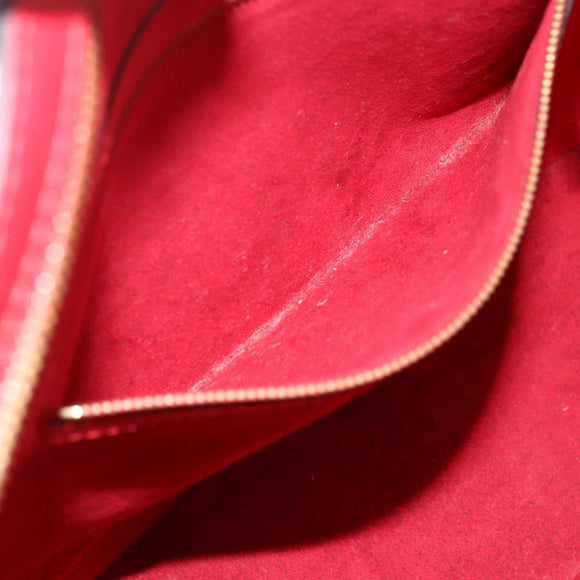 LOUIS VUITTON Epi Lussac Shoulder Bag Red M52287 LV Auth ka2880