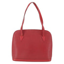 LOUIS VUITTON Epi Lussac Shoulder Bag Red M52287 LV Auth ka2880-2