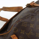 LOUIS VUITTON Monogram Saumur 35 Shoulder Bag M42254 LV Auth ka2882-17