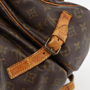 LOUIS VUITTON Monogram Saumur 35 Shoulder Bag M42254 LV Auth ka2882-18
