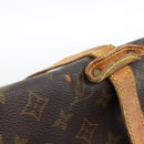 LOUIS VUITTON Monogram Saumur 35 Shoulder Bag M42254 LV Auth ka2882-10