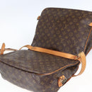 LOUIS VUITTON Monogram Saumur 35 Shoulder Bag M42254 LV Auth ka2882-20