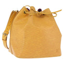 LOUIS VUITTON Epi Petit Noe Shoulder Bag Yellow M44109 LV Auth ka2883-1
