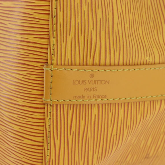 LOUIS VUITTON Epi Petit Noe Shoulder Bag Yellow M44109 LV Auth ka2883