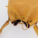 LOUIS VUITTON Epi Petit Noe Shoulder Bag Yellow M44109 LV Auth ka2883-6