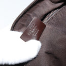GUCCI GG Canvas Shoulder Bag Beige Silver 145857 Auth ka2886-22