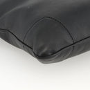 GUCCI Shoulder Bag Leather Black Silver 148476 Auth ka2890-17