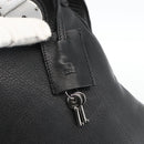 GUCCI Shoulder Bag Leather Black Silver 148476 Auth ka2890-9