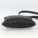 GUCCI Shoulder Bag Leather Black Silver 148476 Auth ka2890-5