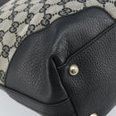 GUCCI GG Canvas Tote Bag Black Gold 272377 Auth ka2892-14
