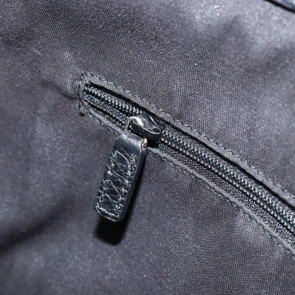 GUCCI GG Canvas Tote Bag Black Gold 272377 Auth ka2892