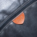 CELINE Tote Bag Leather Black Gold Auth ka290-18