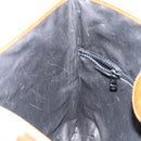 CELINE Tote Bag Leather Black Gold Auth ka290-20