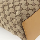 GUCCI GG Canvas Tote Bag Beige Gold 002 1098 2404 Auth ka2901-14