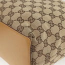 GUCCI GG Canvas Tote Bag Beige Gold 002 1098 2404 Auth ka2901-15