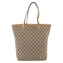 GUCCI GG Canvas Tote Bag Beige Gold 002 1098 2404 Auth ka2901-13