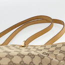 GUCCI GG Canvas Tote Bag Beige Gold 002 1098 2404 Auth ka2901-8