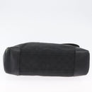 GUCCI GG Canvas Shoulder Bag Black Silver 110054 Auth ka2902-9