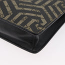 GUCCI GG Caleido Web Sherry Line Bag PVC Beige Silver 429004 Auth ka2910-17