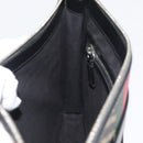 GUCCI GG Caleido Web Sherry Line Bag PVC Beige Silver 429004 Auth ka2910-21