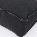 FENDI Zucca Canvas Schultertasche Schwarz Original ka2914-15