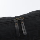 FENDI Zucca Canvas Schultertasche Schwarz Original ka2914-10