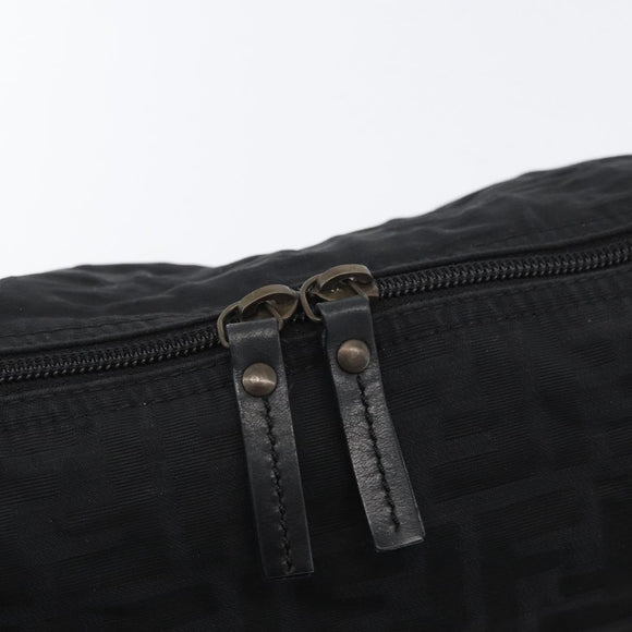 FENDI Zucca Canvas Schultertasche Schwarz Original ka2914