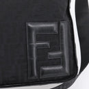 FENDI Zucca Canvas Schultertasche Schwarz Original ka2914-17