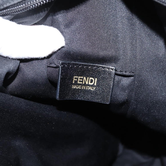 FENDI Zucca Canvas Schultertasche Schwarz Original ka2914