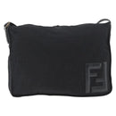 FENDI Zucca Canvas Schultertasche Schwarz Original ka2914-13
