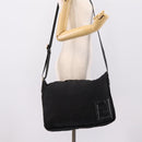 FENDI Zucca Canvas Schultertasche Schwarz Original ka2914-22