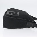 FENDI Zucca Canvas Schultertasche Schwarz Original ka2914-3