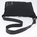FENDI Zucca Canvas Schultertasche Schwarz Original ka2914-7